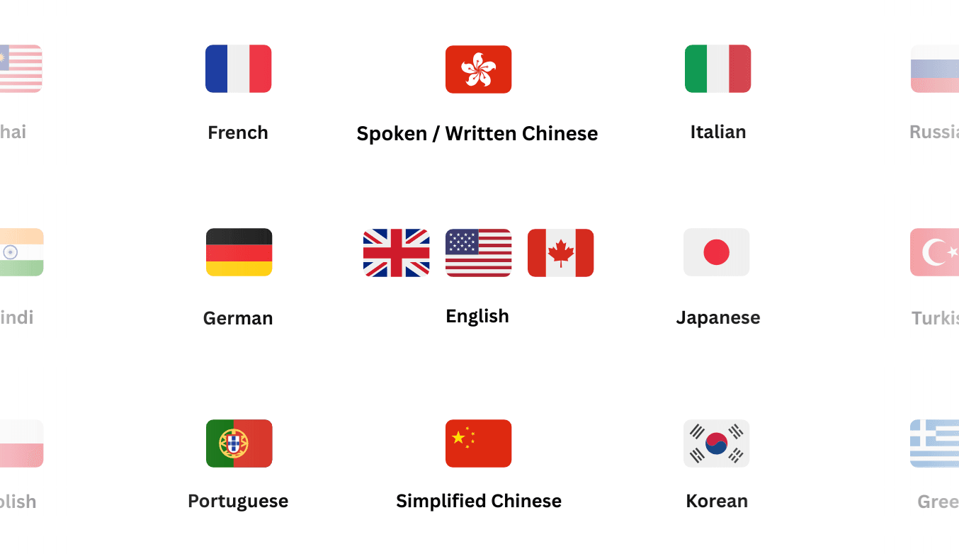 Transcribe and translate into 80+ Languages