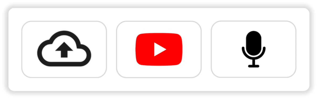 Multiple Upload Options